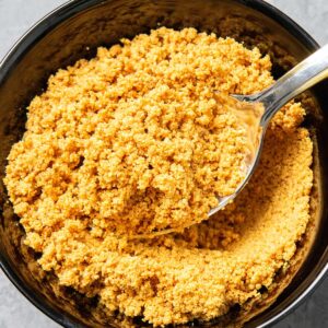 Keto Caramelized Toffee Crumbles