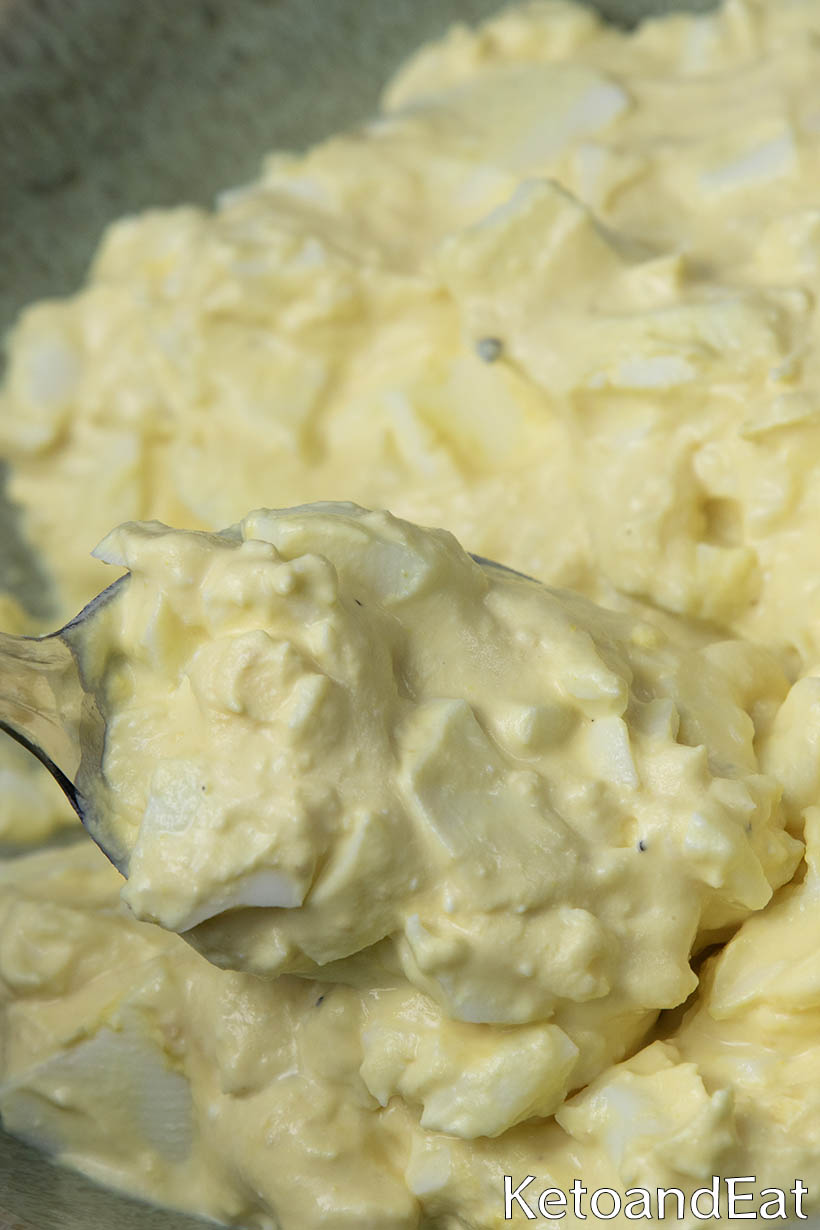 Keto Carnivore Easy Egg Salad