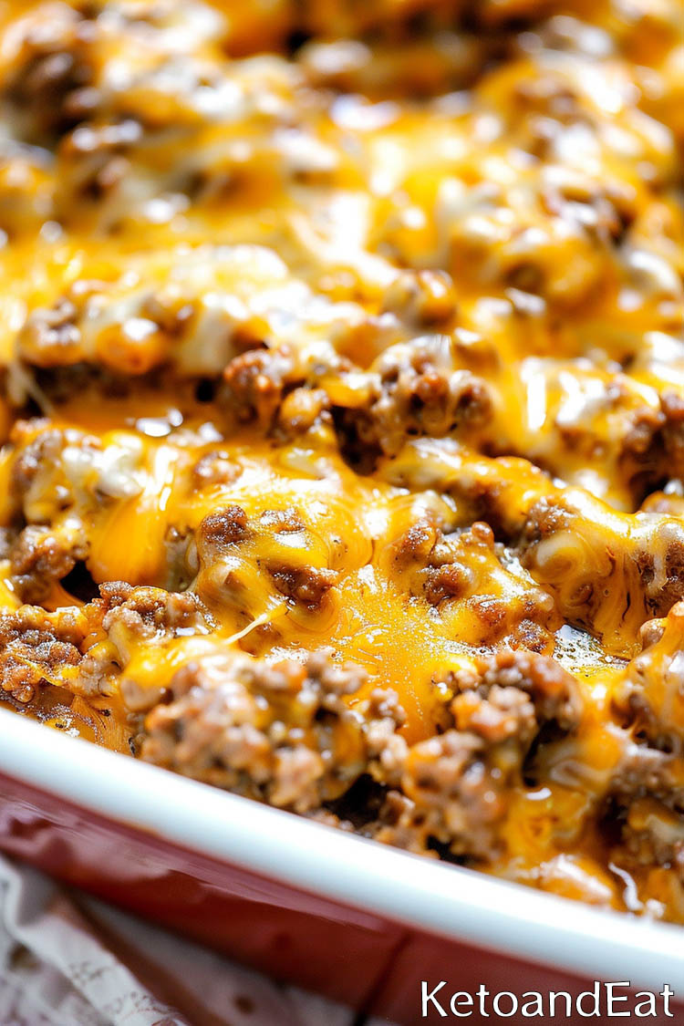 Easy Keto Cheeseburger Casserole: Best Version