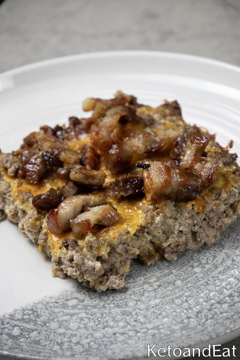 Keto Cheeseburger Pie