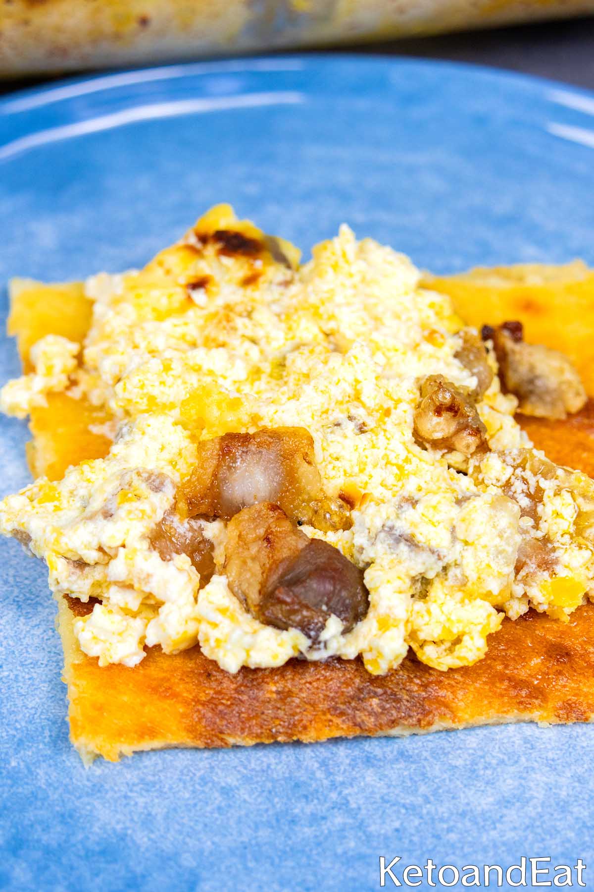 Keto Cheesy Bacon Dip Reciep