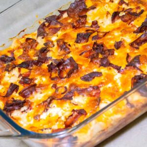 Keto Chicken & Bacon Casserole