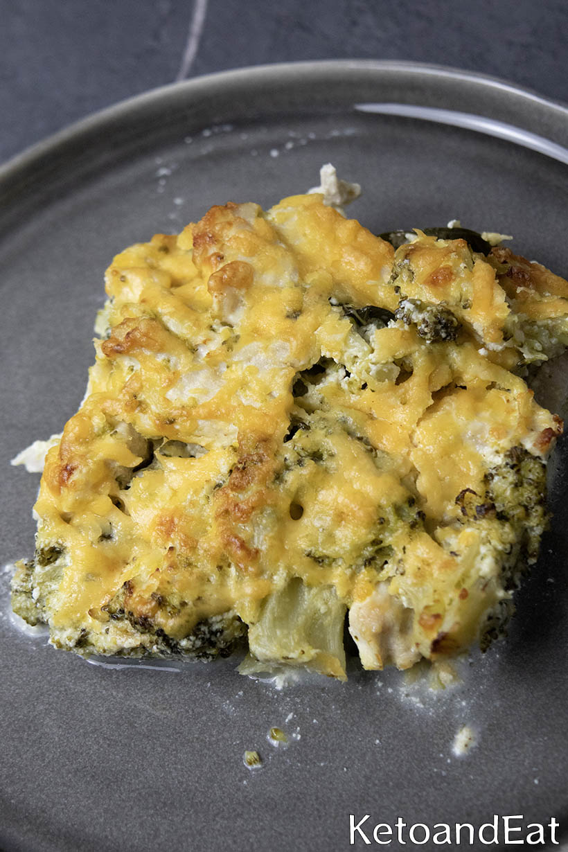 Keto Chicken Broccoli Casserole Recipe