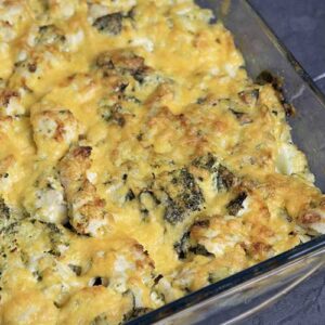 Keto Chicken Broccoli Casserole