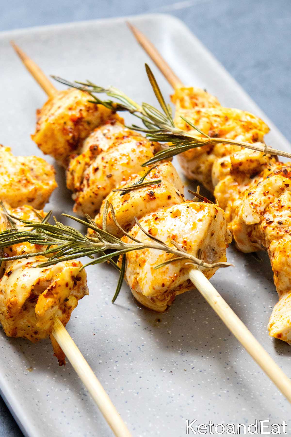 Keto Chicken Kabobs Recipe