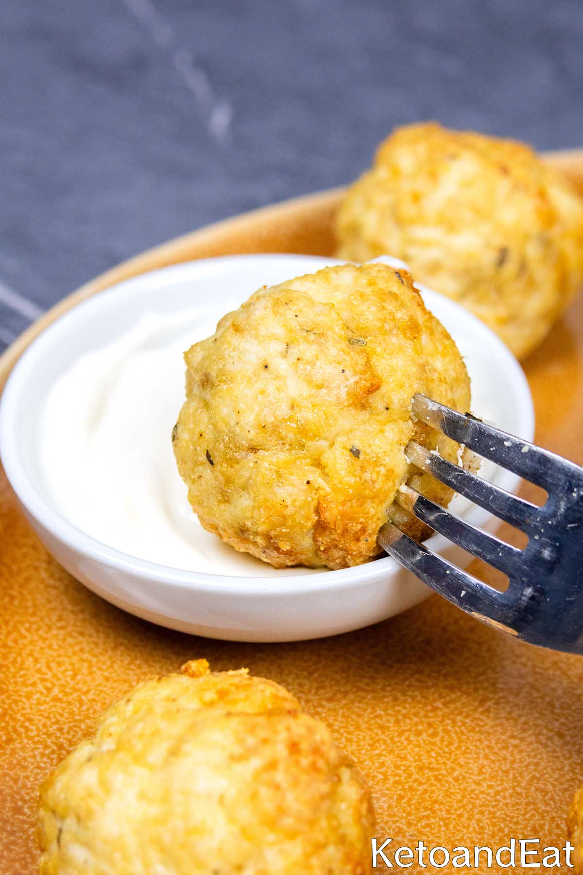 Keto Chicken Meatballs