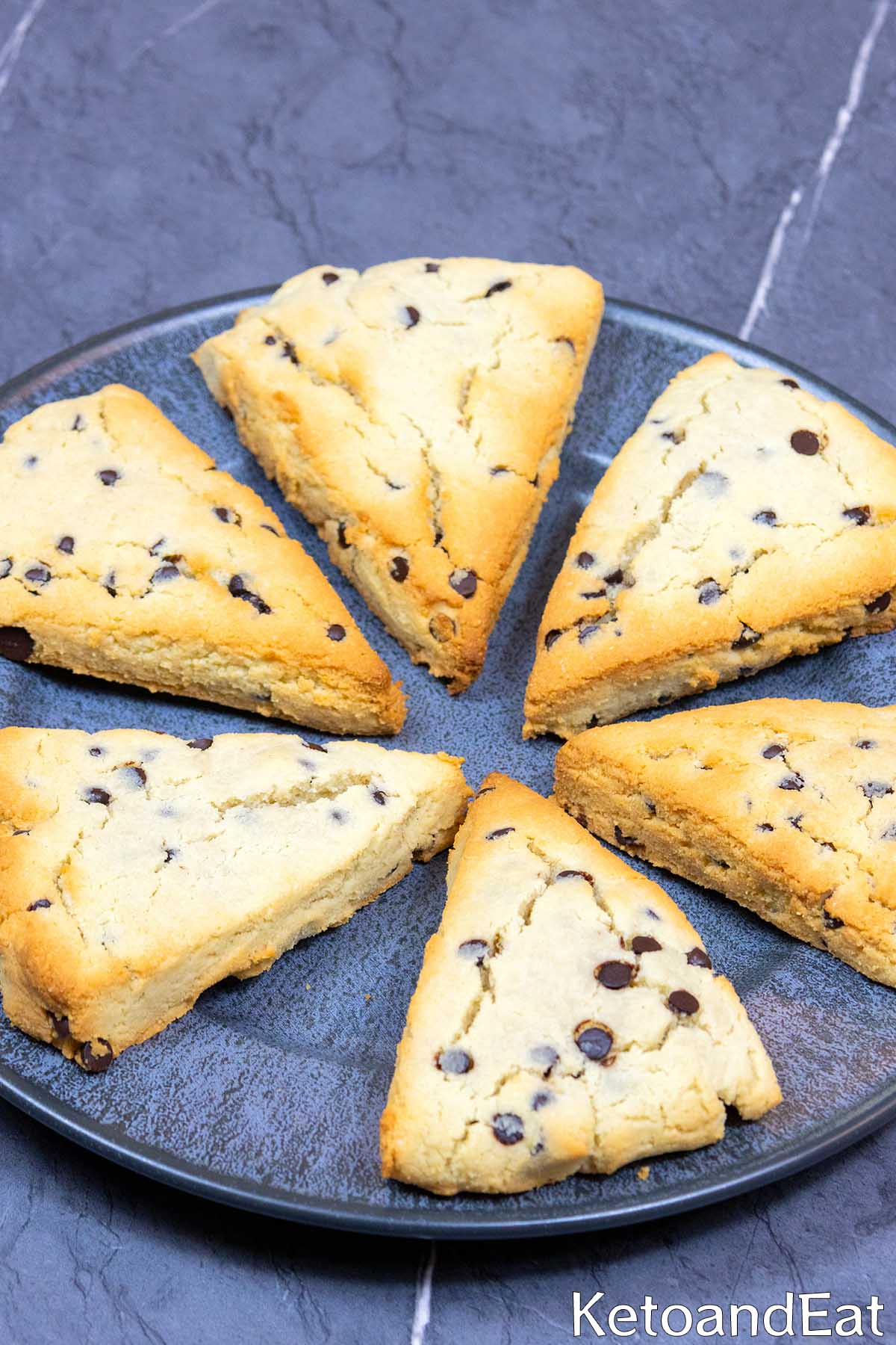 Keto Chocolate Chip Scones Recipe