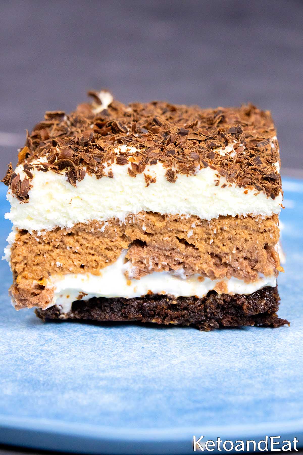Keto Chocolate Lasagna 