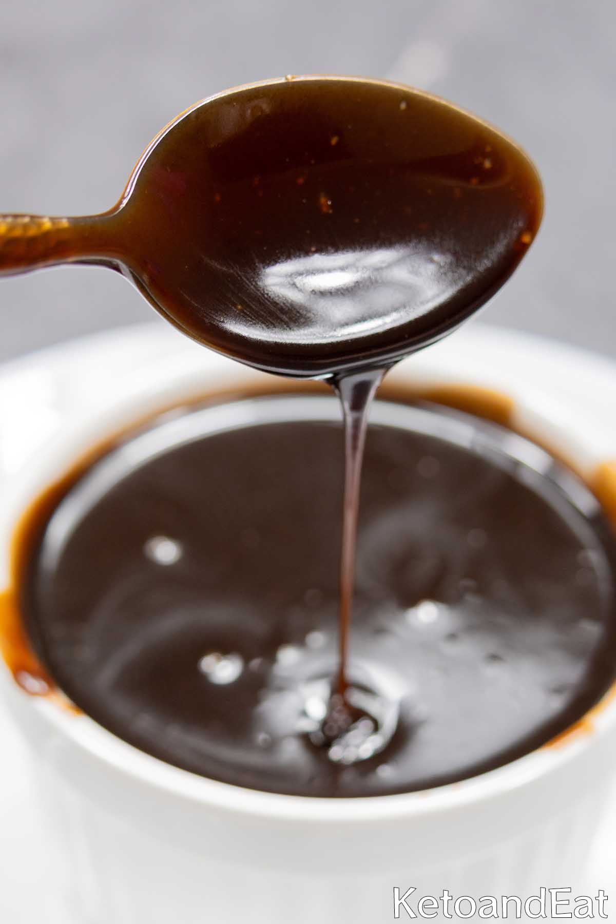 Keto Chocolate Sauce Recipe 