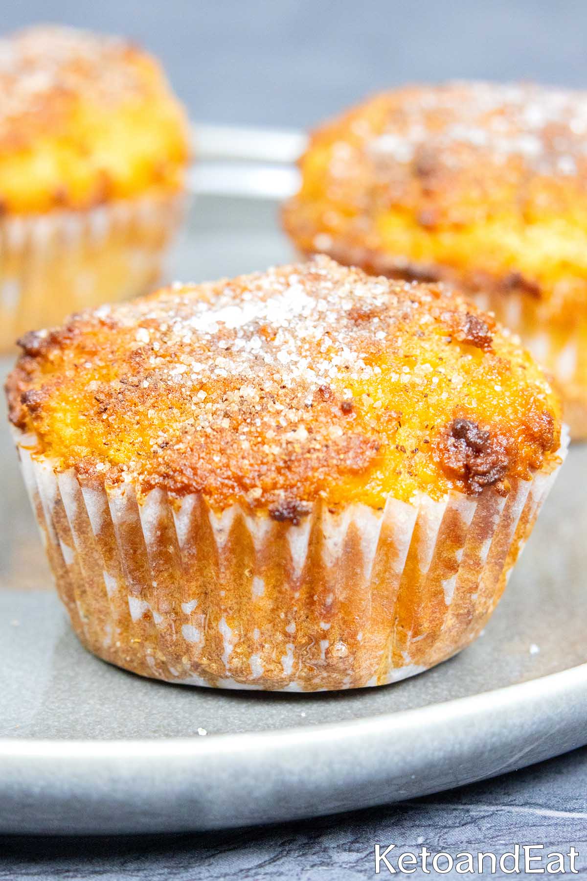 Keto Cinnamon Donut Muffins