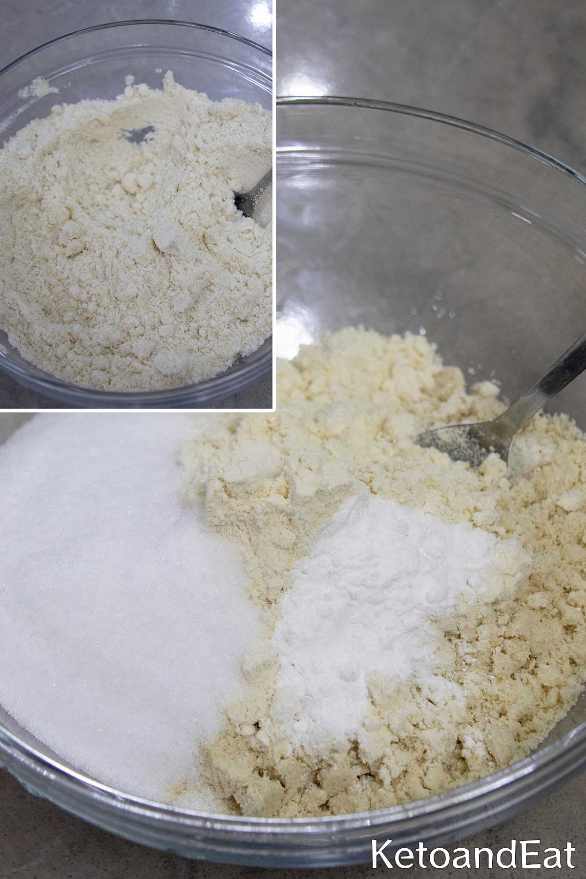 Keto Coconut Cream Cake Step 2