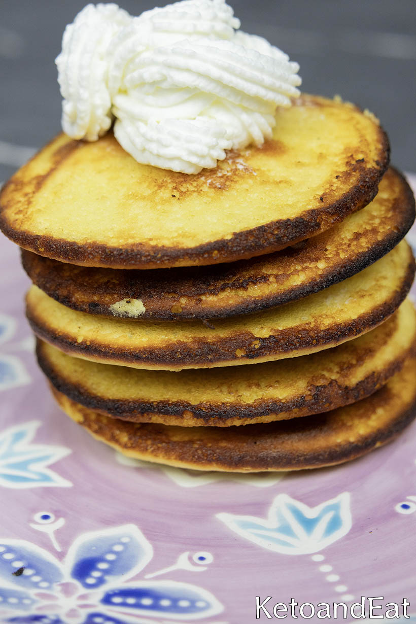 Keto Coconut Flour Pancakes