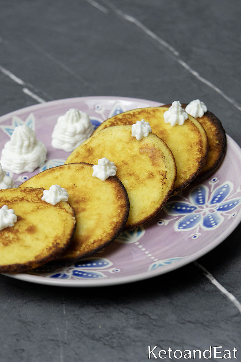 Keto Coconut Flour Pancakes Recipe