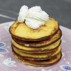 Keto Coconut Flour Pancakes