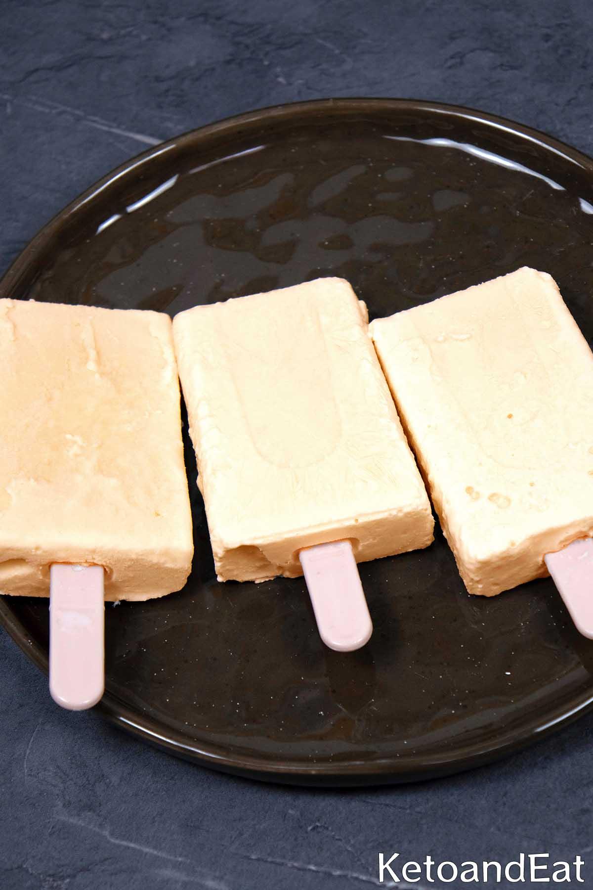 Keto Coffee Popsicles