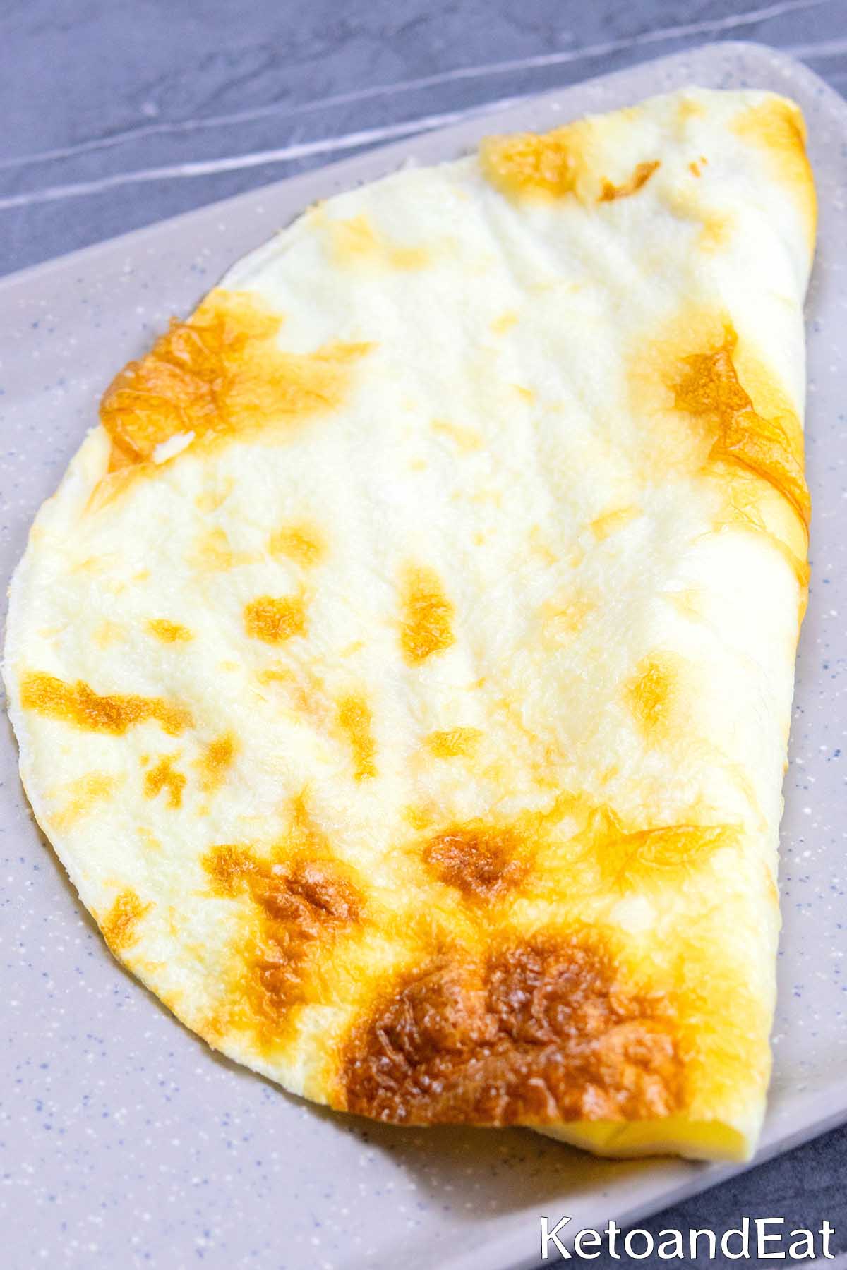 Keto Cottage Cheese Flatbread Recipe 