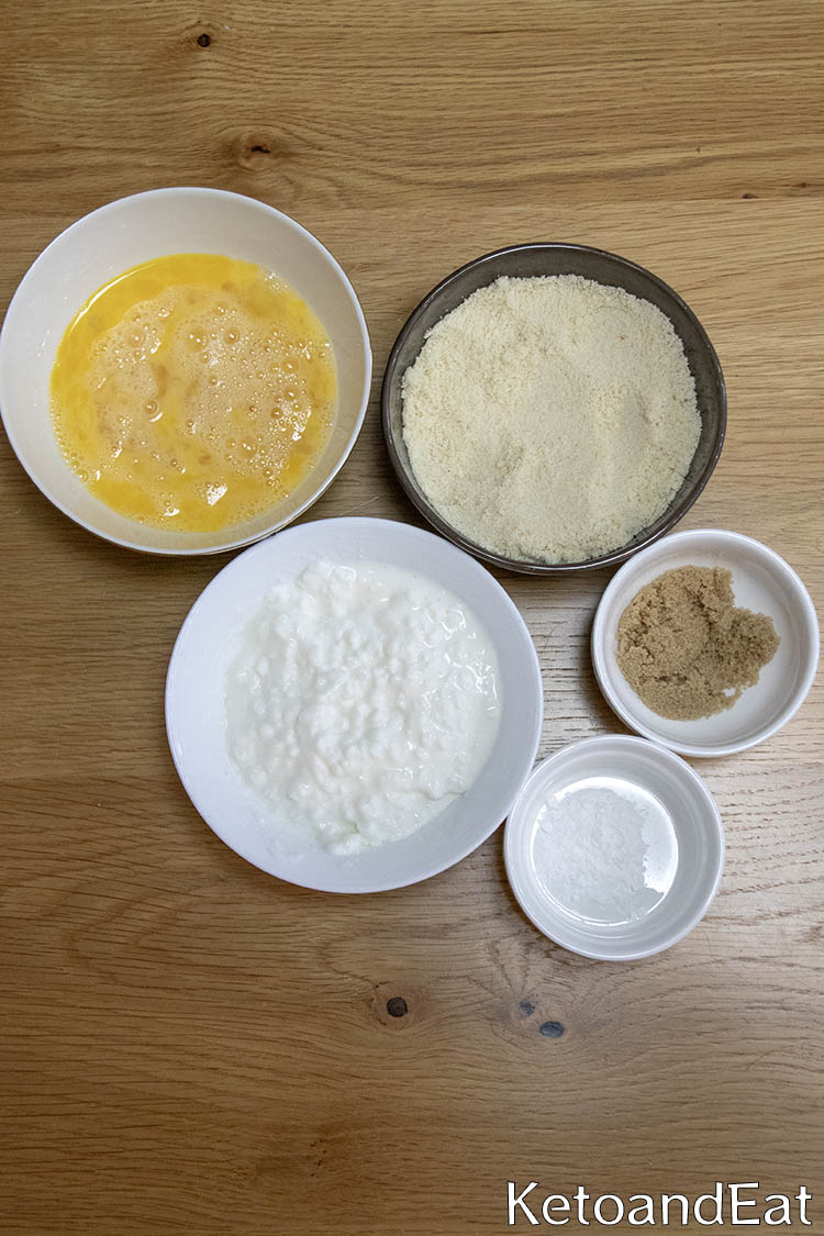 Keto Cottage Cheese Pancakes ing