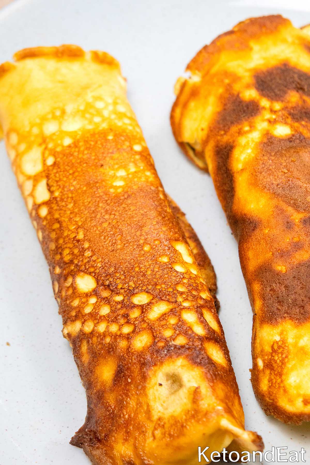 Keto Cream Cheese Crepes