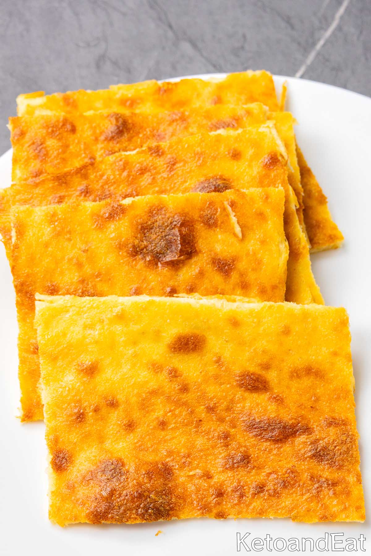 Keto Cream Cheese Flatbread Recipe