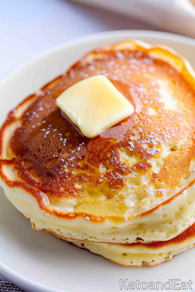 Keto Cream Cheese Pancakes: Fluffy Low Carb Breakfast
