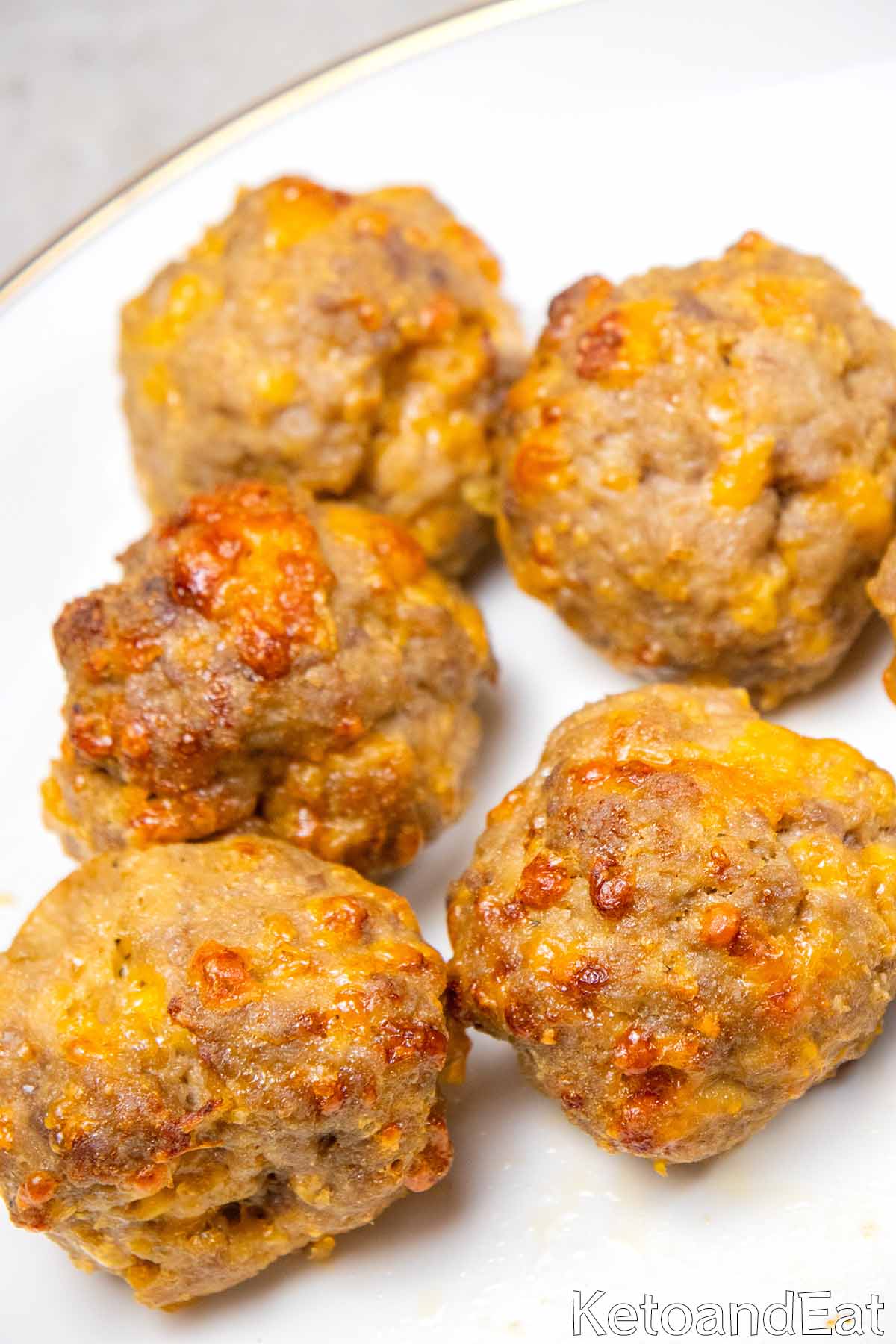 Keto Cream Cheese Sausage Balls Recipe