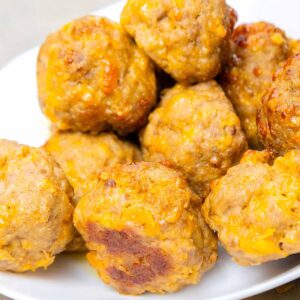 Keto Cream Cheese Sausage Balls