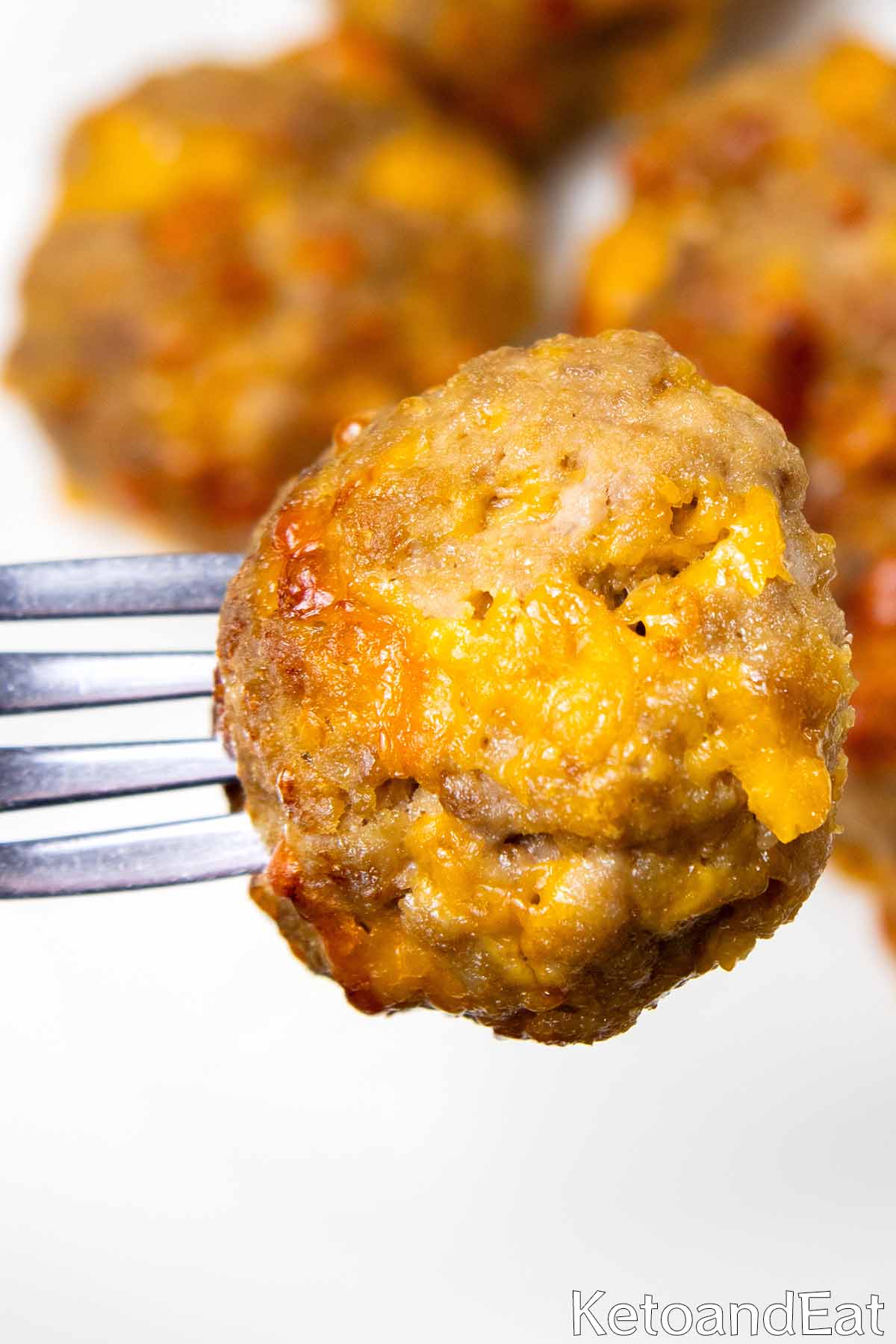 Keto Cream Cheese Sausage Meatballs