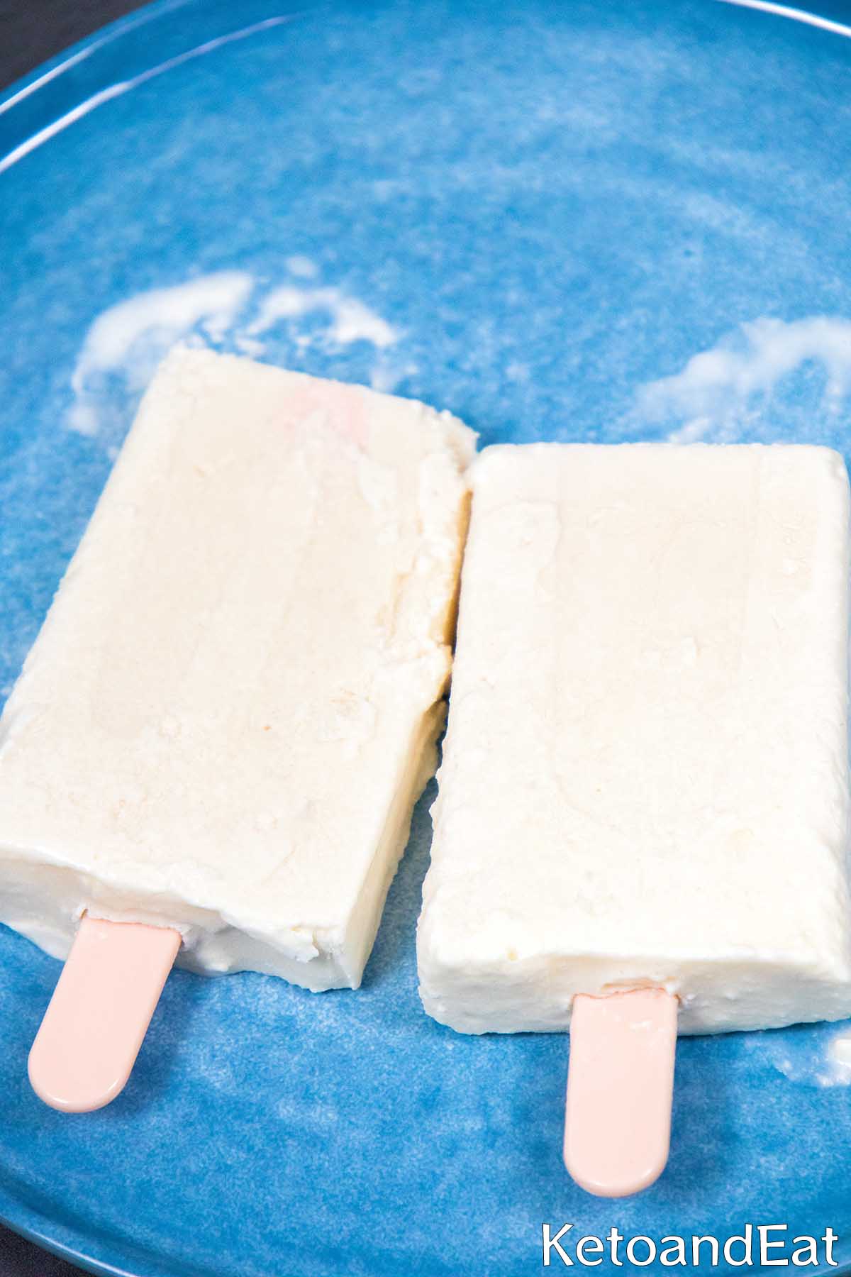 Keto Creamy Popsicles