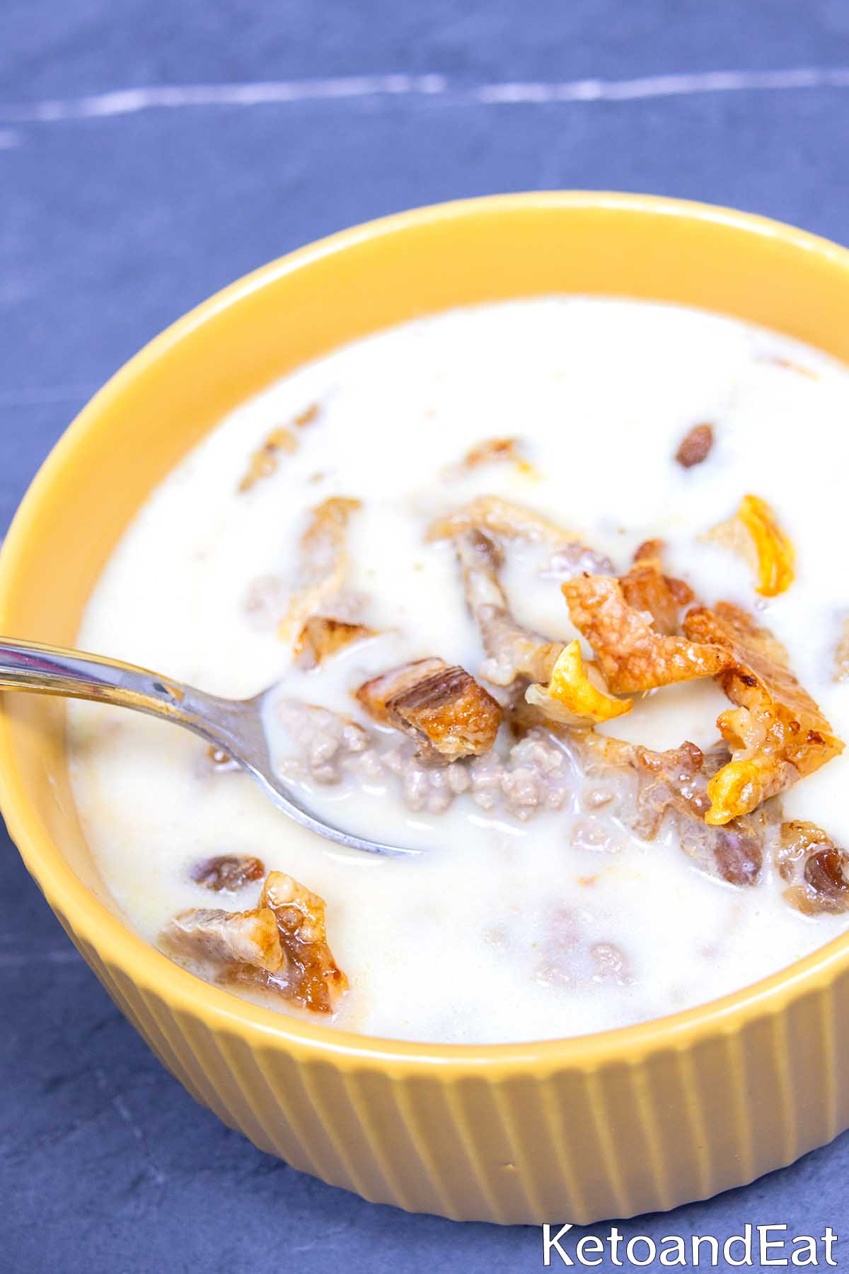 Keto Creamy Sausage Soup