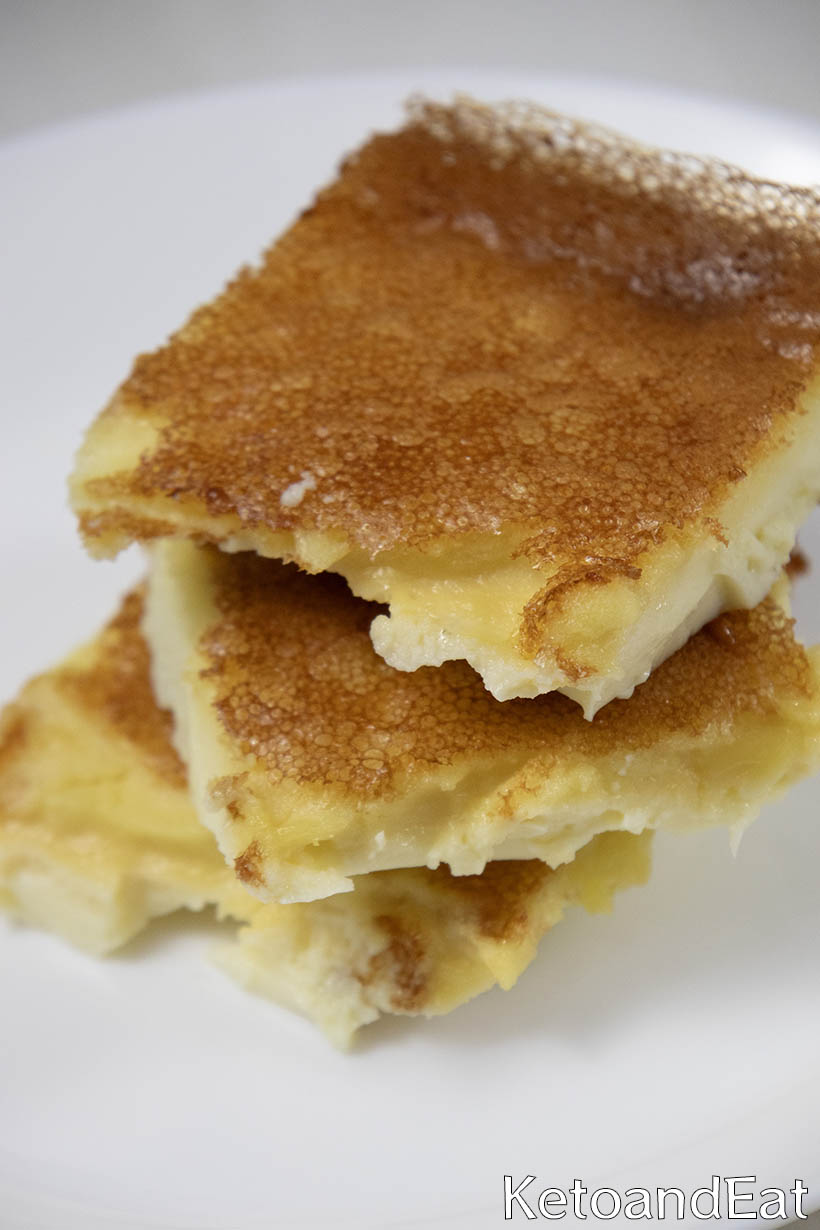 Keto Creme Brulee Bars 