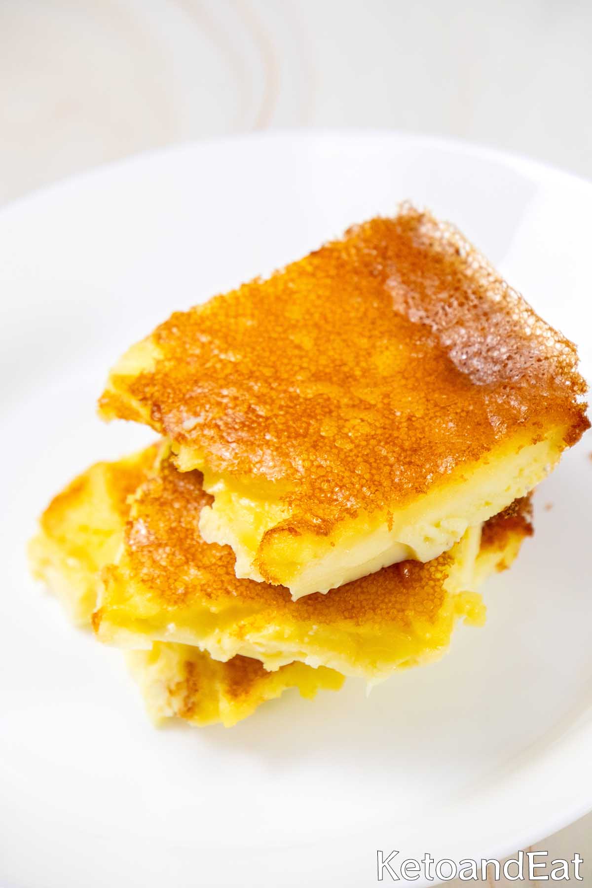 Keto Creme Brulee Bars