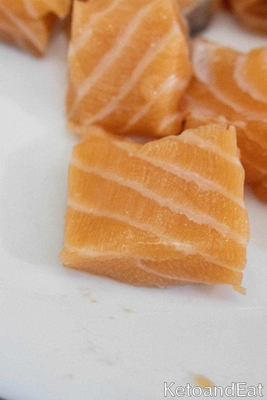 Keto Crispy Salmon Bites Step 2
