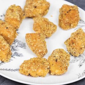Keto Crispy Salmon Bites