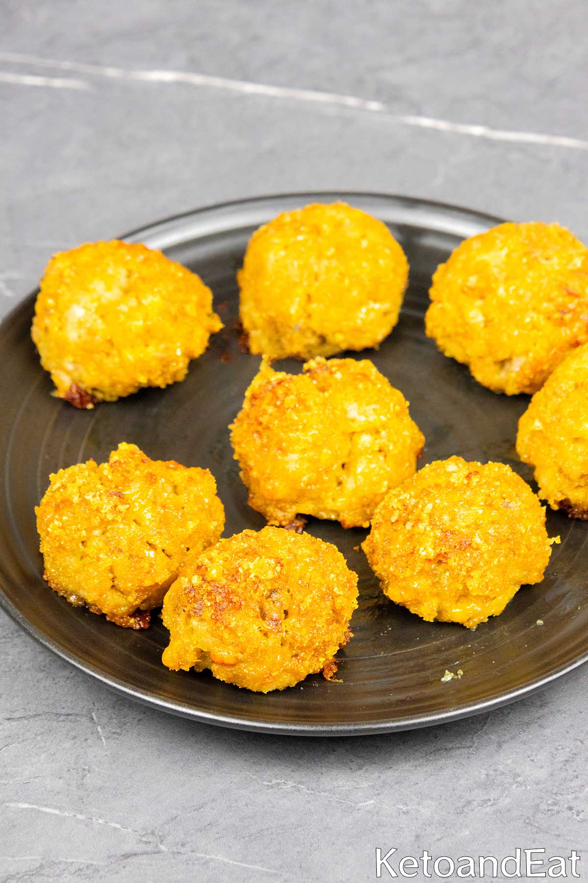 Keto Crispy Sausage Balls Recipe