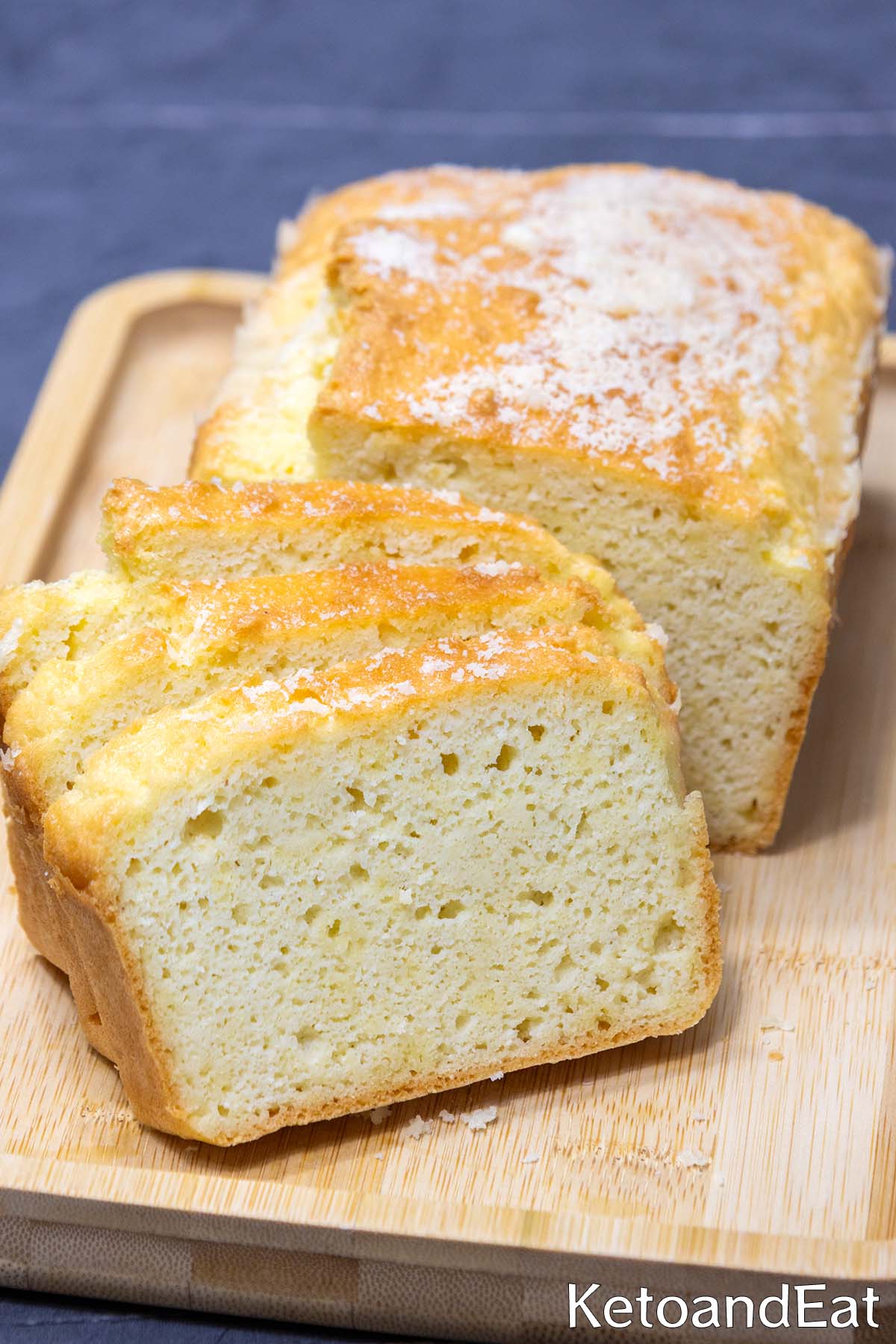 Keto Fluffy Parmesan Bread