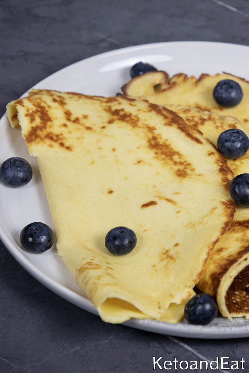 Keto French Crepes Recipe