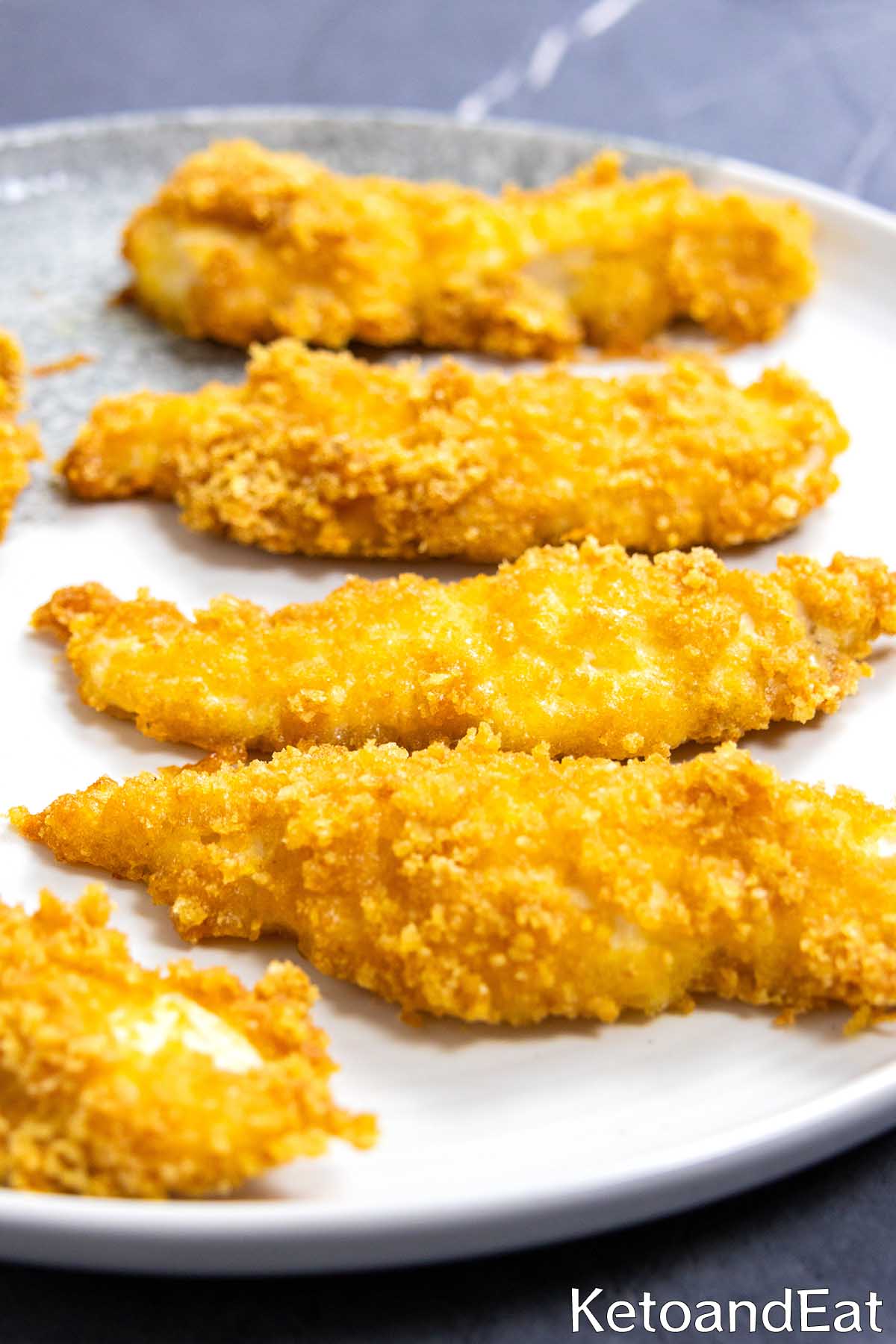 Keto Fried Chicken Strips
