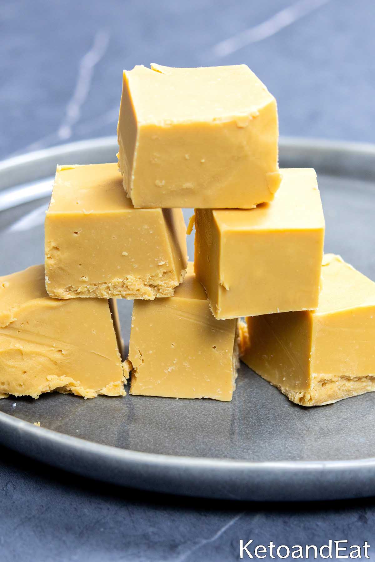 Keto Fudge Blondies