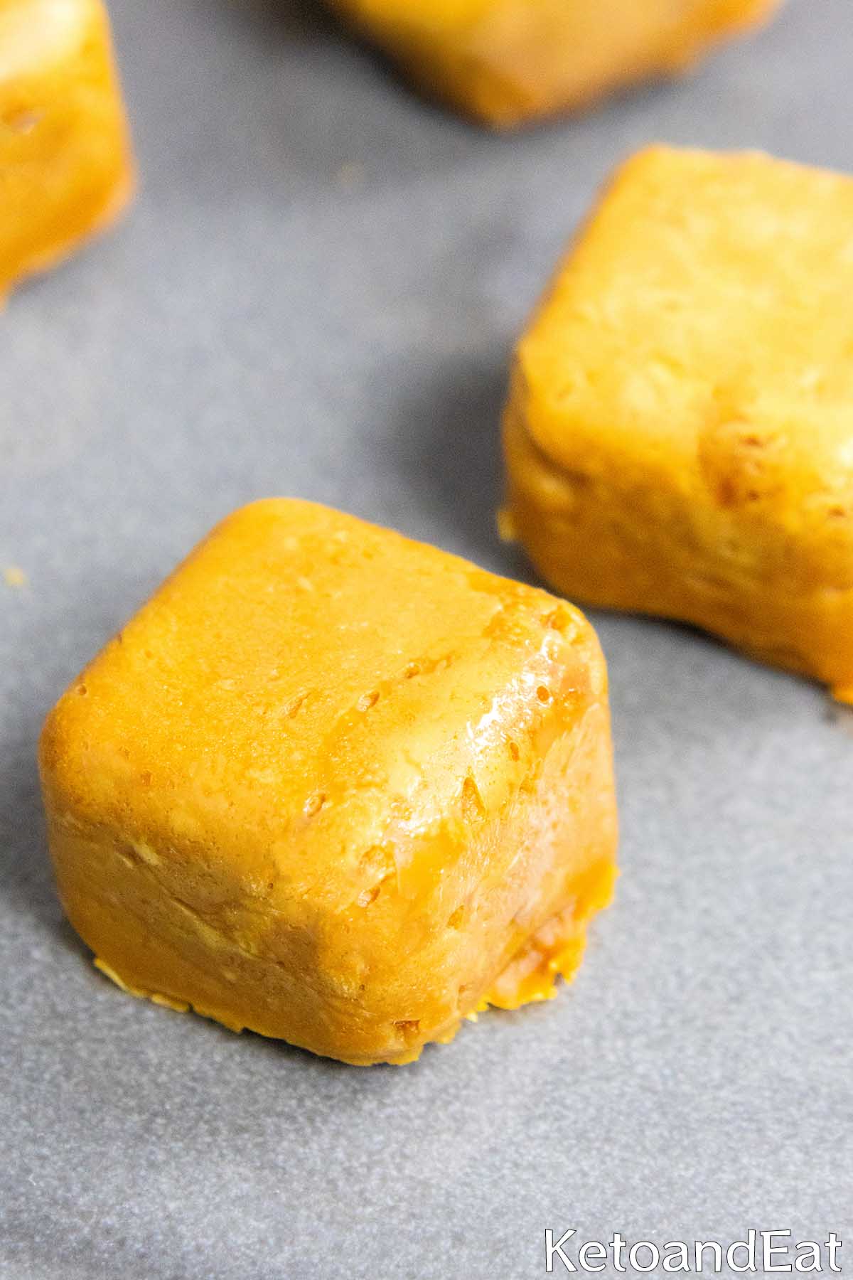 Keto Fudge Ice Cream Bites