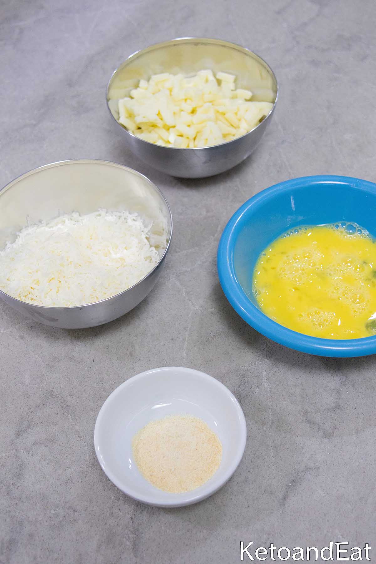 Keto Garlic Breadsticks Ing