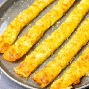 Keto Garlic Breadsticks - No Almond Flour