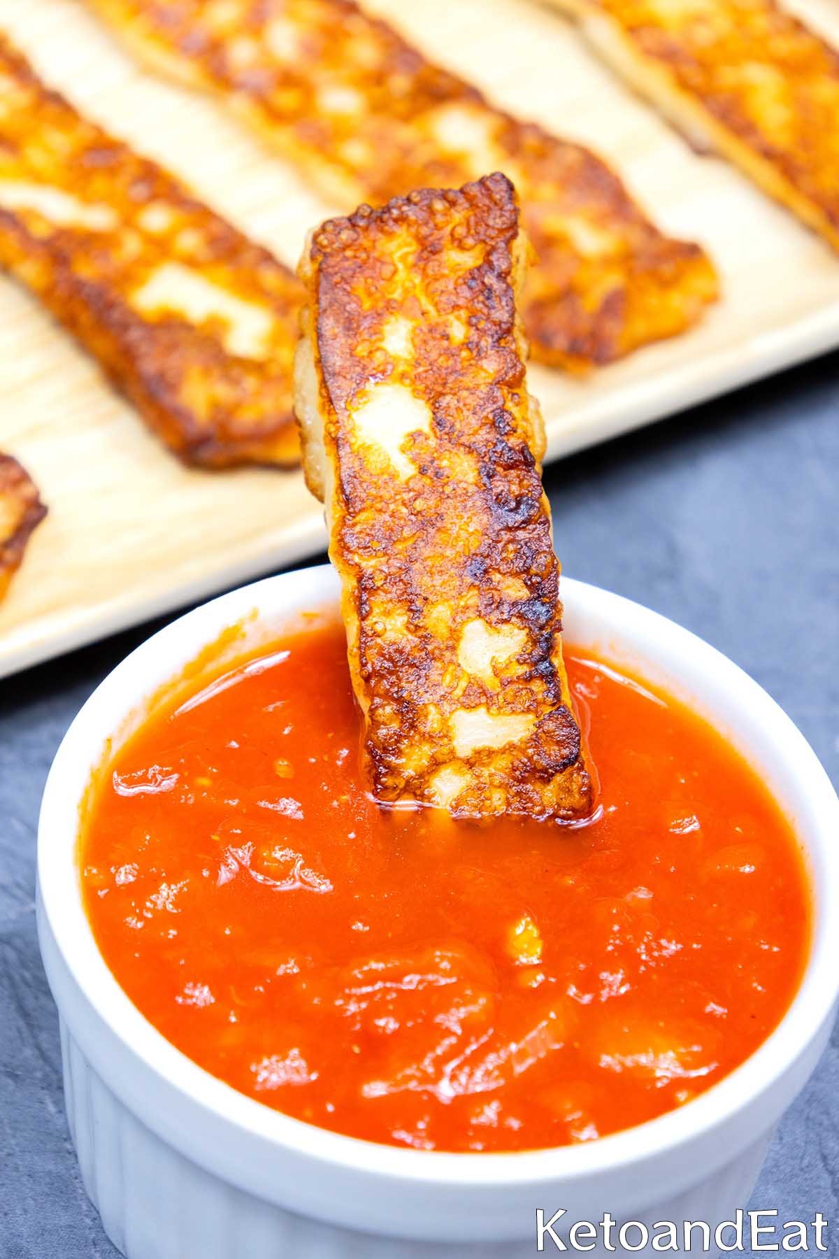 Keto Halloumi Fries Recipe