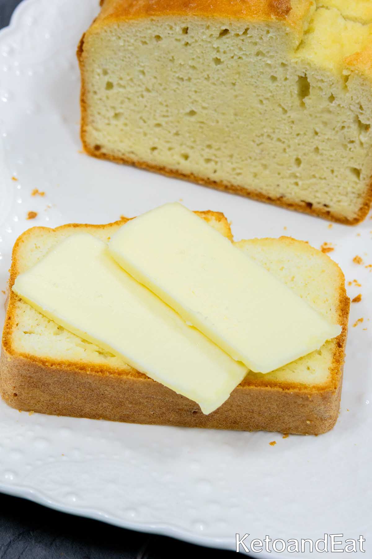 Keto Heavy Cream Bread Recipe