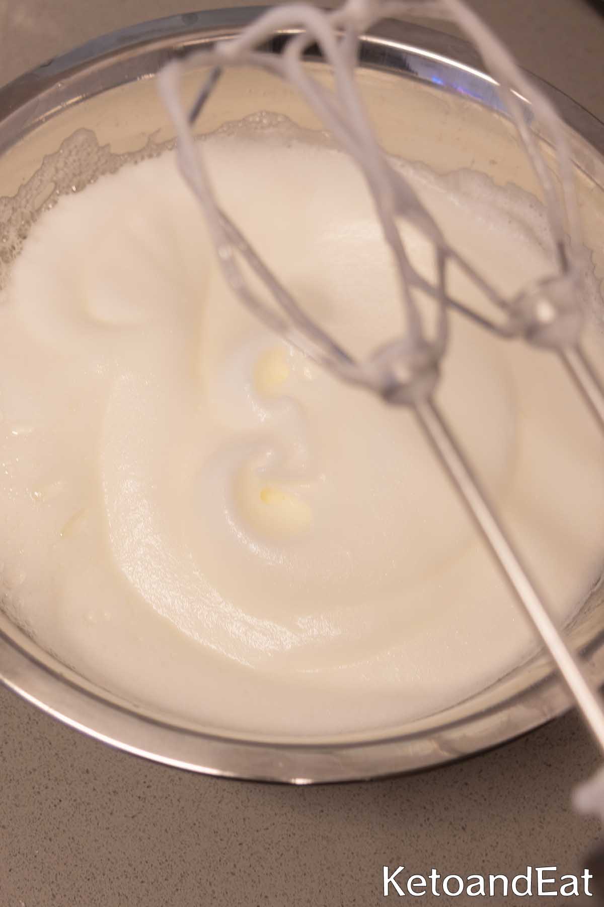 Keto Heavy Cream Bread Step 3