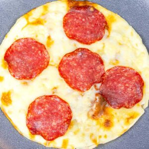 Keto High Protein Cottage Cheese Pizza