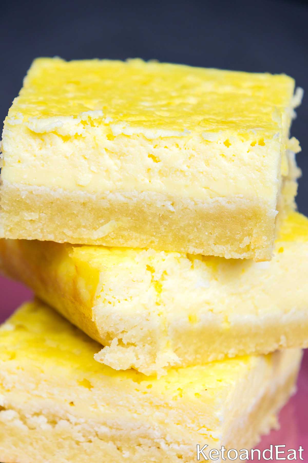 Keto Lemon Bars