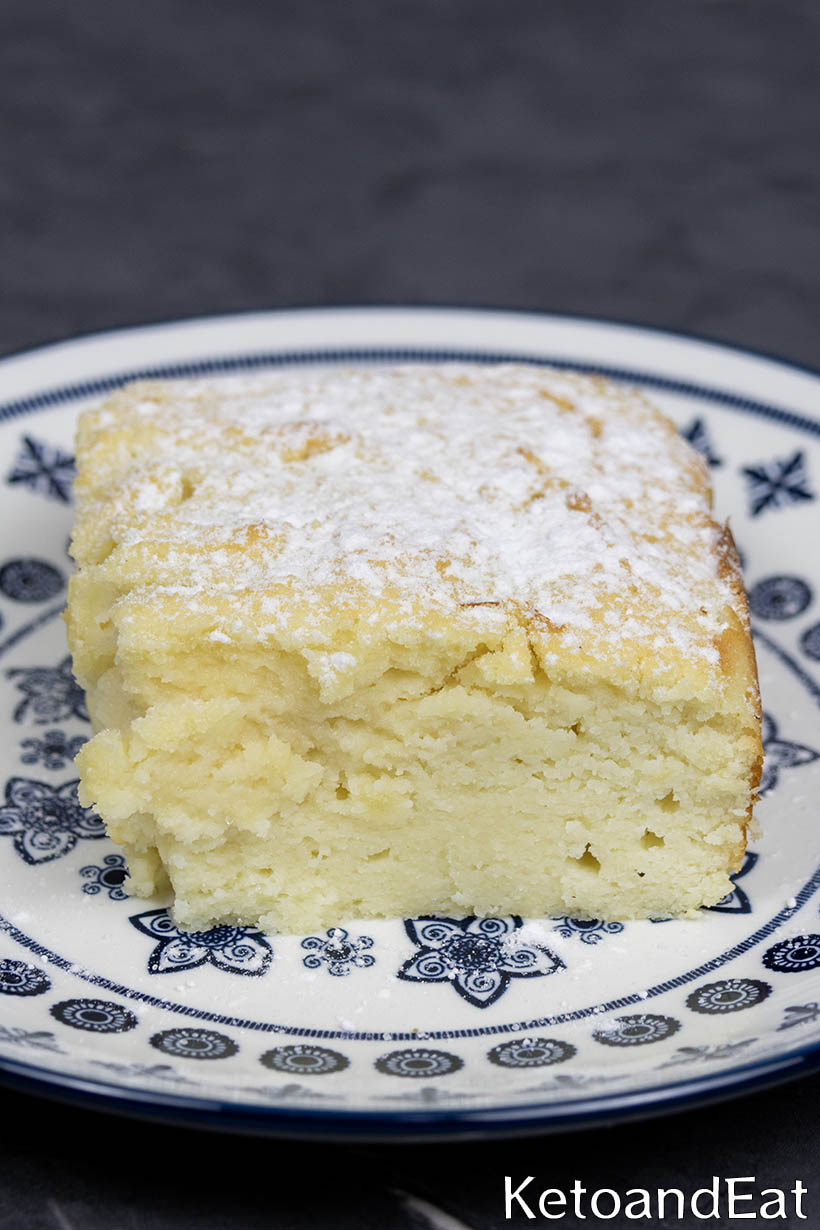 Keto Lemon Ricotta Cake 