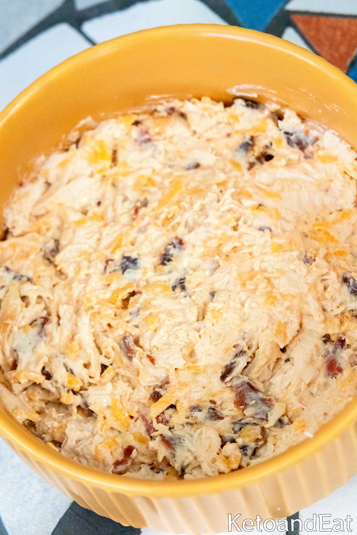 Keto Loaded Chicken Salad Recipe