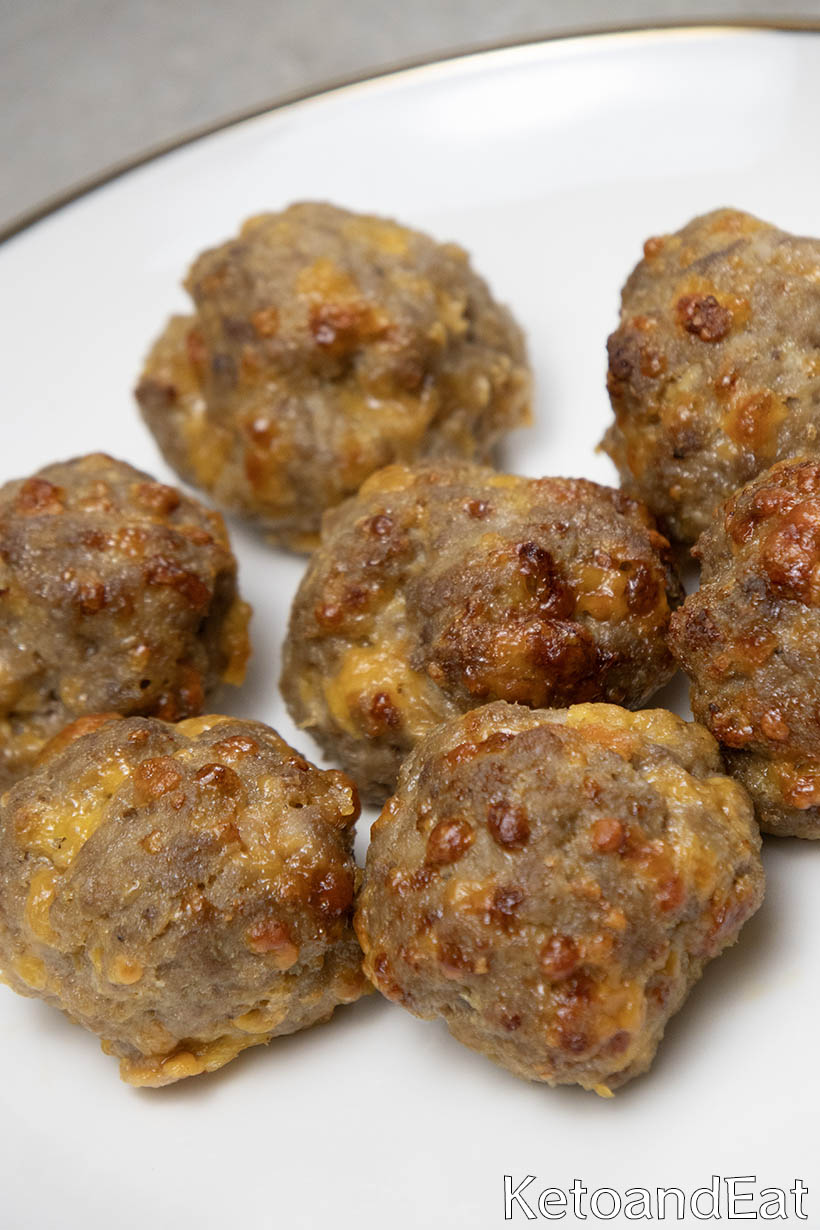 Keto Low Carb Sausage Balls