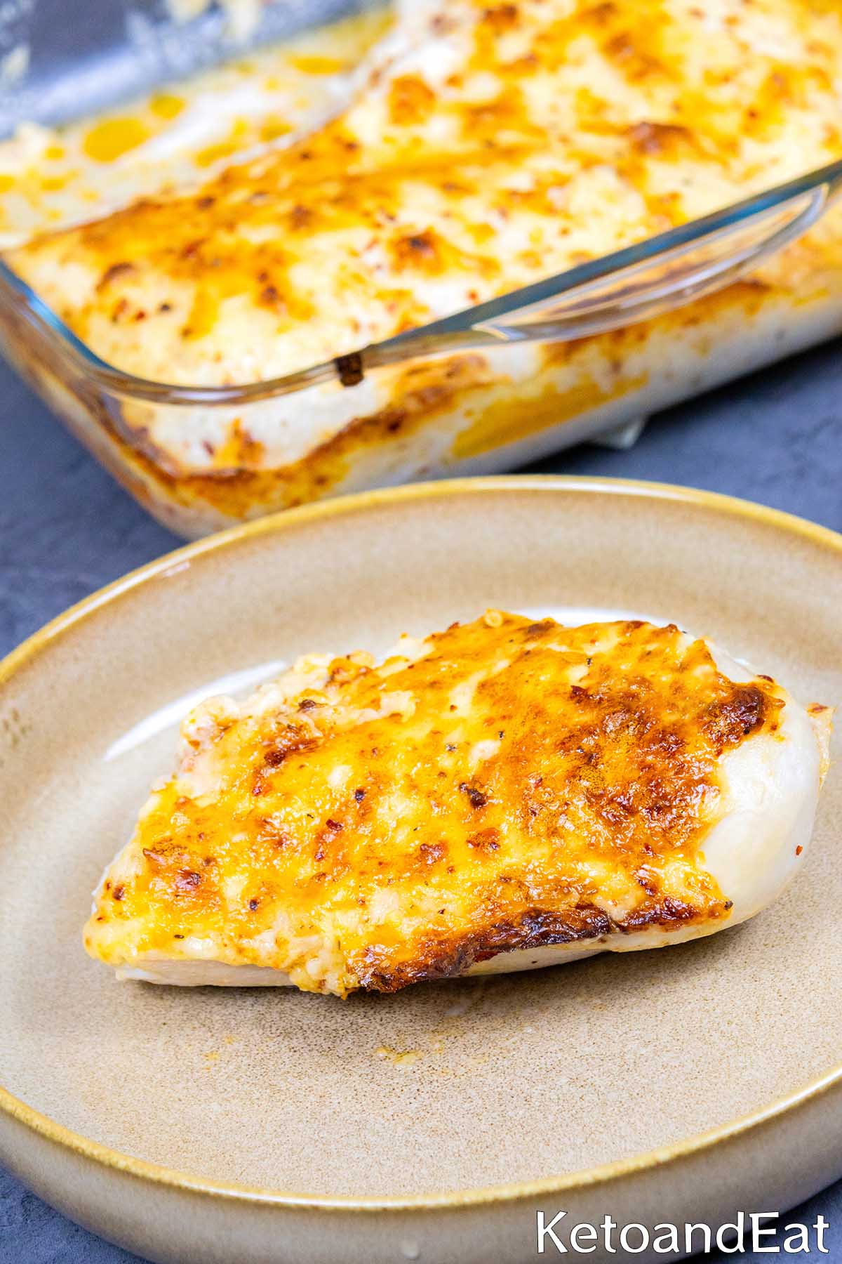 Keto Mayo Parmesan Chicken Recipe